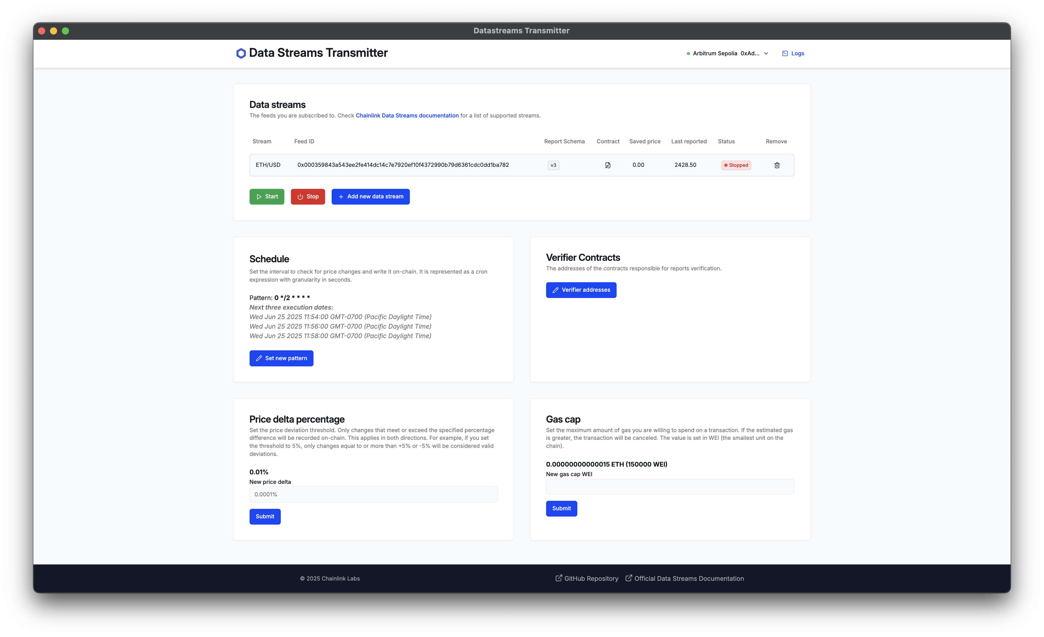 The Transmitter home page